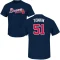 Michael Tonkin Name & Number T-Shirt - Navy