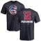 Mickey Morandini Name and Number Banner Wave T-Shirt - Navy