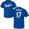 Miguel Vargas Name & Number T-Shirt - Royal