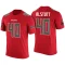 Mike Alstott Legend Color Rush T-Shirt - Red