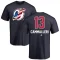 Mike Cammalleri Name and Number Banner Wave T-Shirt - Navy