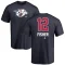 Mike Fisher Name and Number Banner Wave T-Shirt - Navy