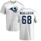 Mike McAllister Name & Number T-Shirt - White