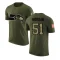 Mike Morgan Legend Salute to Service T-Shirt - Olive