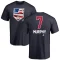 Mike Murphy Name and Number Banner Wave T-Shirt - Navy