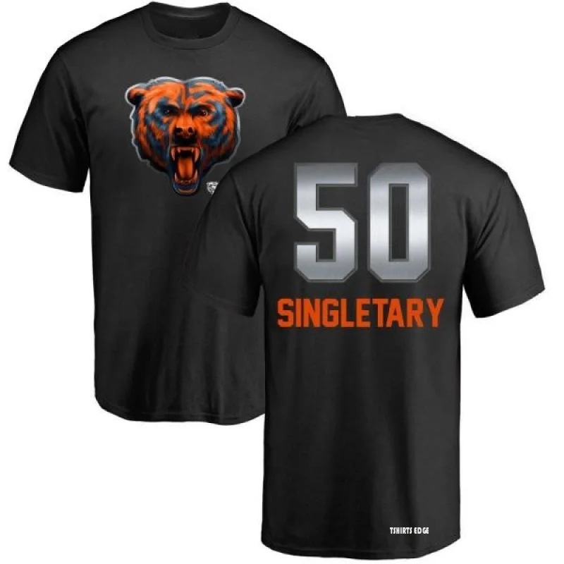 Mike Singletary Midnight Mascot T-Shirt - Black - Tshirtsedge