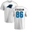 Mike Strachan Name & Number T-Shirt - White