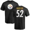 Mike Webster Name & Number T-Shirt - Black