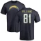 Mike Williams Name & Number T-Shirt - Navy