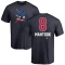 Mikie Mahtook Name and Number Banner Wave T-Shirt - Navy