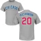 Miles Mastrobuoni Name & Number T-Shirt - Gray