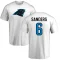 Miles Sanders Name & Number T-Shirt - White