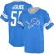 Mitchell Agude Los Name & Number Game Day V-Neck T-Shirt - Blue