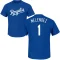 MJ Melendez Name & Number T-Shirt - Royal