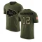 Montrell Washington Legend Salute to Service T-Shirt - Olive