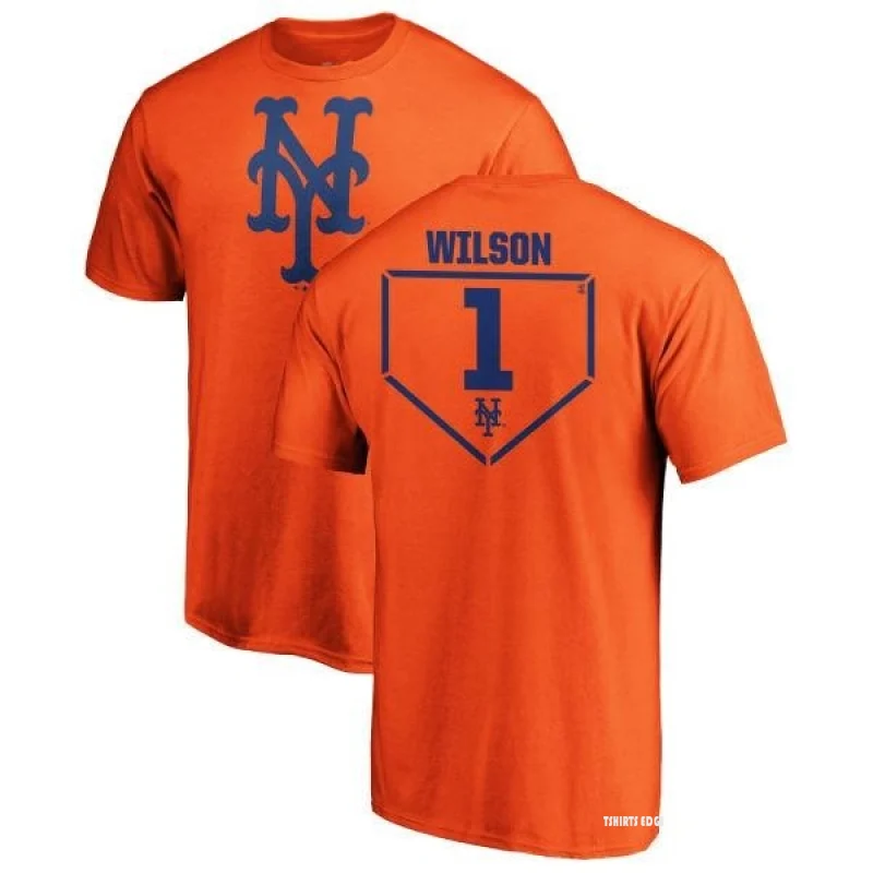 Mookie Wilson Orange RBI - #1 Baseball New York Mets T-Shirt
