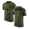 Morten Andersen Legend Salute to Service T-Shirt - Olive