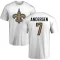 Morten Andersen Name & Number T-Shirt - White