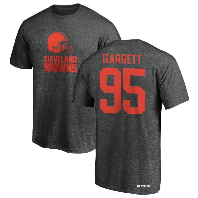 Men's Fanatics Branded Myles Garrett Brown Cleveland Browns Player Icon  Name & Number T-Shirt