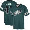 Myles Jack Midnight Name & Number Game Day V-Neck T-Shirt - Green