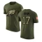 Nakobe Dean Legend Salute to Service T-Shirt - Olive