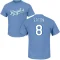 Nathan Eaton Name & Number T-Shirt - Light Blue