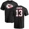 Nazeeh Johnson Name & Number T-Shirt - Black