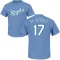 Nelson Velazquez Name & Number T-Shirt - Light Blue