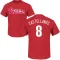 Nick Castellanos Name & Number T-Shirt - Red