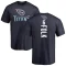 Nick Folk Backer T-Shirt - Navy