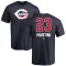 Nick Martini Name and Number Banner Wave T-Shirt - Navy