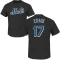 Nick Zwack Name & Number T-Shirt - Black