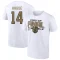 Nicolas Hague 2023 Stanley Cup Final T-Shirt - White