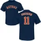 Niko Goodrum Name & Number T-Shirt - Navy