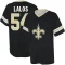 Niko Lalos Name & Number Game Day V-Neck T-Shirt - Black