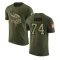 Olisaemeka Udoh Legend Salute to Service T-Shirt - Olive