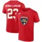 Oliver Ekman-Larsson 2023 Stanley Cup Final Name & Number T-Shirt - Red