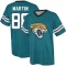 Oliver Martin Name & Number Game Day V-Neck T-Shirt - Teal