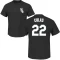 Oscar Colas Name & Number T-Shirt - Black