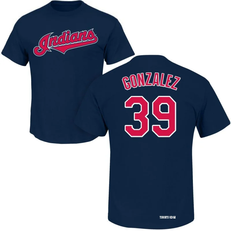 Oscar Gonzalez Backer T-Shirt - Navy - Tshirtsedge