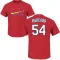 Oscar Mercado Name & Number T-Shirt - Red