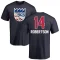 Oscar Robertson Name and Number Banner Wave T-Shirt - Navy