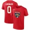 Owen Lindmark 2023 Stanley Cup Final Name & Number T-Shirt - Red