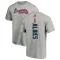 Ozzie Albies Backer T-Shirt - Ash