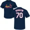 Packy Naughton Name & Number T-Shirt - Navy