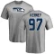 Patrick Kerney Name & Number T-Shirt - Ash