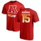 Patrick Mahomes AFC 2019 Pro Bowl Name & Number T-Shirt - Red