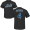 Patrick Mazeika Name & Number T-Shirt - Black