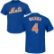 Patrick Mazeika Name & Number T-Shirt - Royal