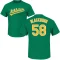 Paul Blackburn Name & Number T-Shirt - Green